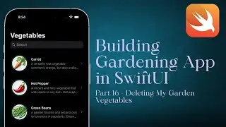 16 Build a Gardening App with SwiftUI & SwiftData | iOS Development Tutorial | Part 16
