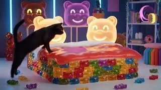 🐱 Candy Cat&rsquo;s Secret Bed | Sweet ASMR Prank & Relaxing Escape by Belley&rsquo;s 🍭