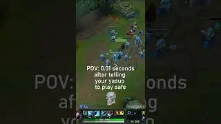 your average YASUO player 😂 #leagueoflegends #memes #funny #yasuo #shorts #lol #lolmemes #foryou