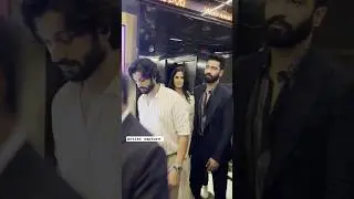 #katrinakaif with love #vickykaushal clicked at premier of #badnews #artistcapture #dailyshorts