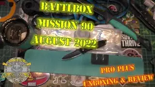 Battlbox (Battle Box) Mission 90 - August 2022 - Pro Plus Unboxing & Review