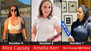 👑 Top 10 Stylish Women in International Cricket 2025 | Top Trove