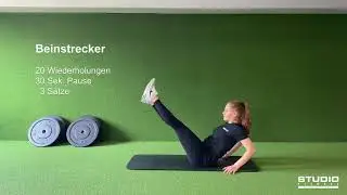 Beinstrecker #staystrongstaytogether | Studio Fitness