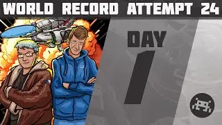 WORLD RECORD ATTEMPT 2024: R-TYPE + AERO FIGHTERS (DAY 1)