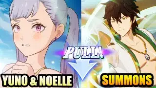 НОВЫЕ ПРИЗЫВЫ ЮНО И НОЭЛЬ - Black Clover Mobile Rise Of The Wizard King