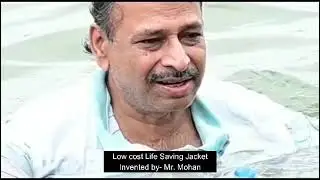 LOW COST LIFE SAVING JACKET, ONE CAN FLOAT IN ANY WATER