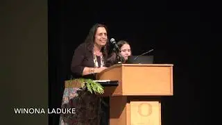 Kunu Bearchum & Winona LaDuke -Prophecies, Seeds and the Rights of Mother Earth -EMU Ballroom U of O