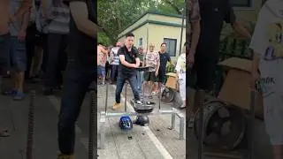 China's Super Helmet Strength #shorts