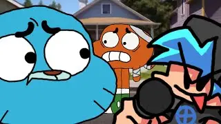 Amazing world of gumball, custom animation #fnf￼ #gumball #animation