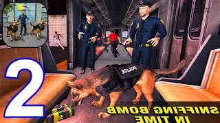 NY City K9 Police Dog Survival - Gameplay Walkthrough Part 2 Subway Chase Missions Android GamePlay