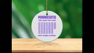 Minnesota Ornament, 