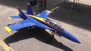 Blue Angel Boeing f/18 Chula Vista Model and Radio Control Club 9 24 2022