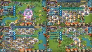 Lords mobile 5 Hives goes burned with guild