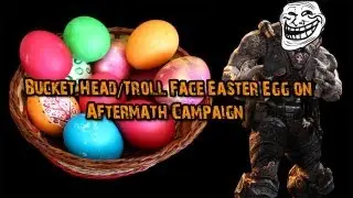 Bucket Head/Troll Face Easter Egg on Aftermath Campaign