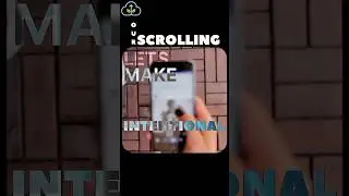 Let's make our scrolling, INTENTIONAL!! #shorts #socialmedia