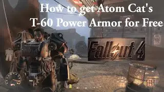 Fallout 4 - How to get Atom Cat's Power Armor for free | Guide | Tutorial | Location