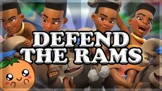 How to Win Ram Rider 2v2 Rush Challenge | Absolute BEST Decks 🍊