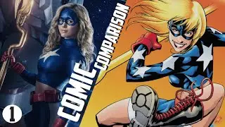 Stargirl live action VS comic Comparison