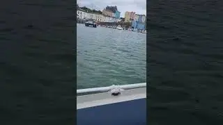 Tenby harbour and coast