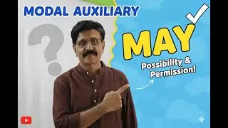 Modal Auxiliaries' May 'Simplified By Suresh sir | NILE Institute Bangalore