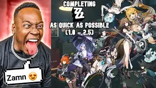 completing zenless zone zero story as quick as possible (Day 8)