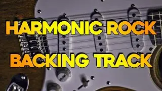 Harmonic Slow Rock Guitar Backing Track A Minor