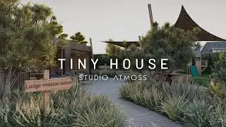 Une TINY HOUSE UNIQUE ! STUDIO ATMOSS