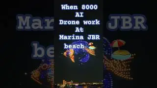 ⁠JBR DRONE MAGIC #dubai #shorts #khojgard #travel