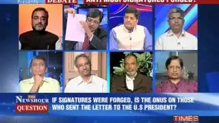 The Newshour Debate: Anti Modi signatures forged? (Part 1)