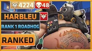 Overwatch Sickest Roadhog Game in History | Harbleu