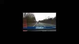 Idiots Exits Slip-road At the Last Possible Second #baddriversuk #dashcam #baddriving