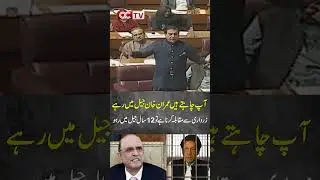 You Want Imran Khan to Stay in Jail? If You Want to Compete with Zardari, Spend 12 Years in Prison