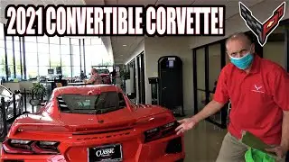 Mark ORDER'S a 2021 C8 Convertible Corvette! Build | Spec | Price