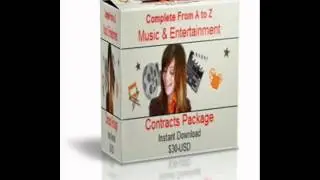 Entertainment Contracts Package