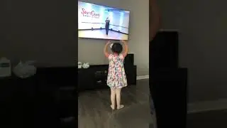 Ballet class with Irelynn