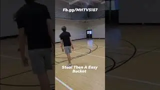 Steal Then Treyvion With A Easy Bucket #Basketball #Steal #Scorer #EasyBucket