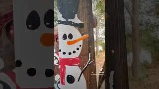 Hand Painted Porch Signs! ❤️ Penguins & Snowmen ☃️🐧👩&zwj;🎨