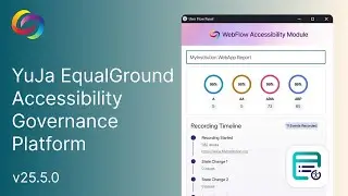 YuJa EqualGround Accessibility Governance Platform v25.5.0 Release