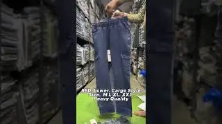 RFD Lower Cargo Style 🔥 #fashion #exportsurplusjeanswholesalemarketindelhi #pant #wholesale