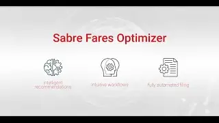 Sabre Fares Optimizer Demo
