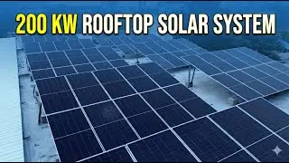 200 KW Rooftop Solar Power System For Railway Infrastructure | Hyderabad