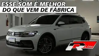 COMO TER UM SOM POTENTE SEM OCUPAR O ESPAÇO DO PORTA-MALAS || Volkswagen Tiguan