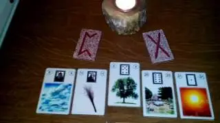 Norse Themed Lenormand, Runes And Oracle Spread