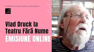 Vlad Druck la Teatru Fără Nume - Intervew