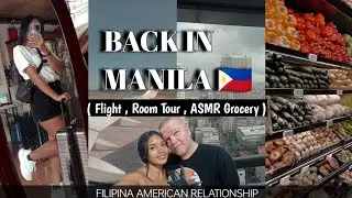 MANILA VLOG PHILIPPINES 🇵🇭 | K1 visa filer | ASMR GROCERY | LDR | AGE GAP RELATIONSHIP| Filipina POV