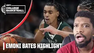 Emoni Bates scores 30 PTS IN COLLEGE BASKETBALL DEBUT!