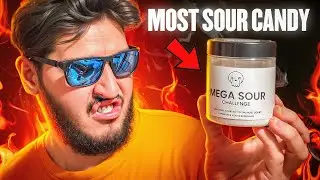 Black Death Mega Sour Challenge Is The Most INTENSE Challenge I've Ever Tried!