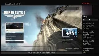 Sniper Elite 5 Live PS4 Broadcast in The Playroom