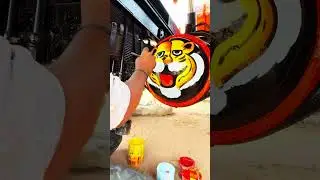   Sher painting cb vlog ||  शेर पेंटिंग सी बी  व्लॉग  #viral मिनी व्लॉग 