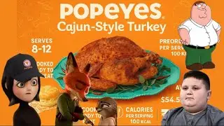 Nick and Judy order the Popeyes turkey 